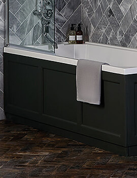 Bayswater 1700mm Plummett Grey Bath Front Panel