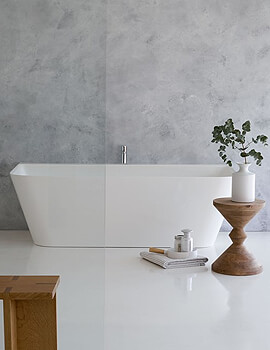 Clearwater Patinato Grande ClearStone Freestanding Bath 1690 x 800mm - Image