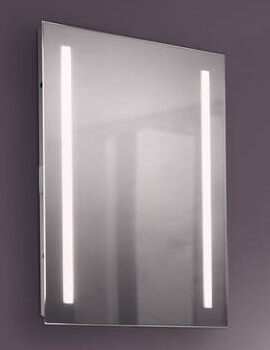 Joseph Miles Selene 500 x 700mm Rectangular LED Mirror And Demister Pad - Image