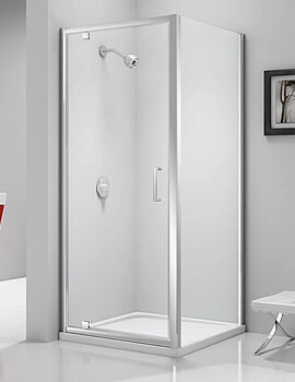 Merlyn Ionic Express 6mm Glass Pivot Shower Door 1900mm Height - Image
