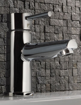 Roper Rhodes Storm Basin Mixer Tap Chrome With Click Waste - Image