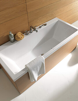 Duravit Vero Rectangle Bath With Support Frame - Image