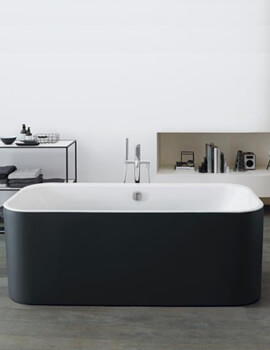 Duravit Happy D.2 Plus 1800 x 800mm Freestanding Whirltub With Panel And Frame - Image