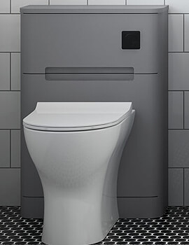 Elbe 550 x 220mm Back-To-Wall WC Unit