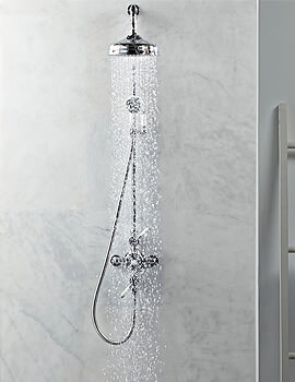 Henley Dual Function Exposed Shower System Chrome - SVSET50