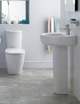 Ideal Standard Concept Sphere White 1 Tap Hole Handrinse Basin - Image
