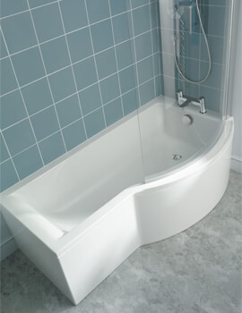 Ideal Standard Concept 1700 x 900mm White Right Hand Idealform Plus Shower Bath - Image