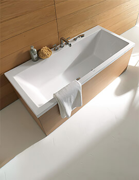 Duravit Vero Rectangle Bath Without Support Frame - Image