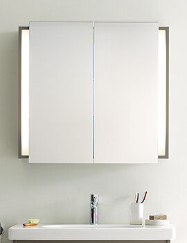 Ketho 650 x 750mm 1 Door Mirror Cabinet