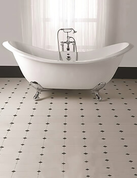 Imperial Sheraton 1800mm White Slipper Bath With Ball G And H Or Lion Feet - Image