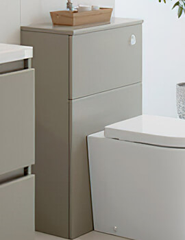 Carino 600mm Wide Floor Standing Back To Wall WC Unit