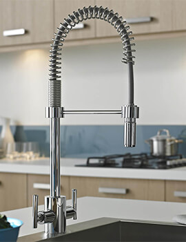 Bristan Artisan Professional Chrome Kitchen Sink Mixer Tap - Image
