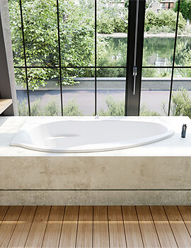 Kaldewei Avantgarde Studio 1700 x 900mm Single Ended Steel Bath White - Image