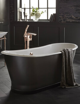Heritage Madeira Freestanding 1700 x 695mm Cast Iron Double Ended Bath - Image