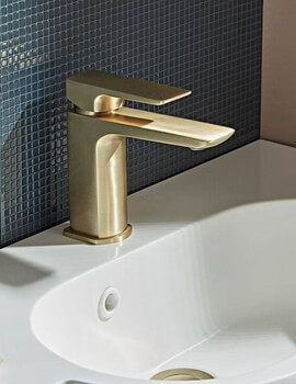 Roper Rhodes Elate Single Lever Basin Mixer Tap With Click Waste - Image