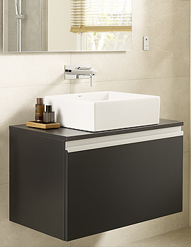 Roca Heima Base Unit And Worktop For Over Countertop Basin - Image