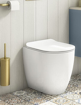 Crosswater Glide II Back to Wall Rimless Toilet - Image