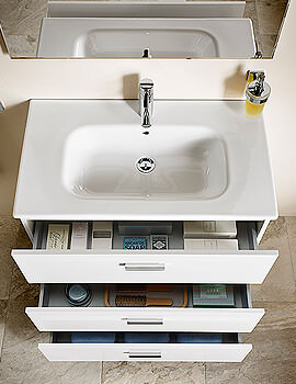 Roca Victoria Unik Wall Hung Vanity Unit With 3 Drawers - Image