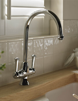 Bristan Sentinel Chrome Kitchen Sink Mixer Tap With Easyfit Base - Image