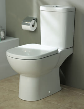 Ideal Standard Tempo White Close Coupled WC Pan - Horizontal Outlet - Image