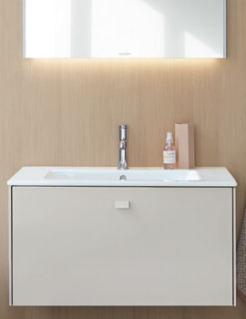 Brioso Wall Mounted 1 Drawer Vanity Unit For Me By Starck Basin