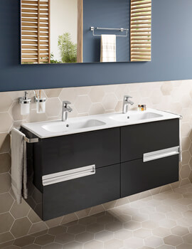 Roca Victoria-N 1200 x 565mm Vanity Unit Pack With Mirror And Spotlight - Image