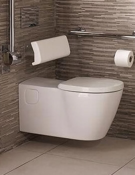 Ideal Standard Concept Freedom White Elongated Wall Hung Rimless WC Pan 760mm - Image