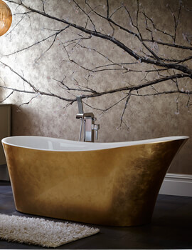 Holywell 1710 x 745mm Copper Freestanding Acrylic Bath