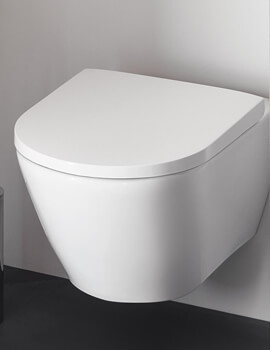 Duravit D-Neo Floor Standing Rimless Back To Wall Wc Pan - Image