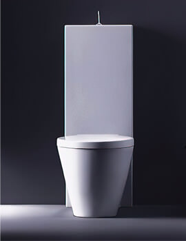 Duravit Starck 1 White Close Coupled Toilet With Cistern And Seat - Image