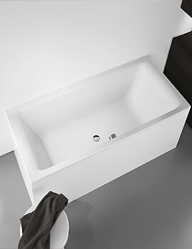Kaldewei Ambiente Puro Duo 1900 x 900mm Double Ended Bath White - Image
