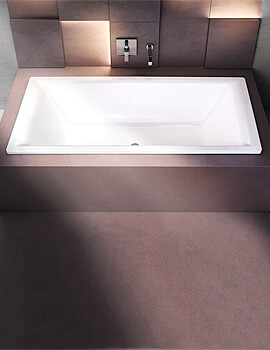 Kaldewei Ambiente Puro Duo 1800 x 800mm Double Ended Bath White - Image