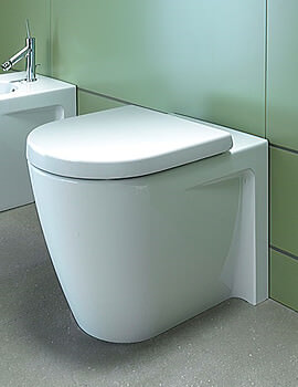 Duravit Starck 2 370 x 570mm White Floor Standing Toilet - Image