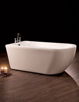 Royce Morgan Barwick Single Ended White Freestanding Bath 1690 x 740mm - Image