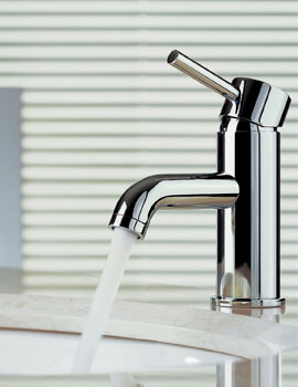 Levo Single Lever Basin Mixer Tap With Slotted Clicker Waste Set