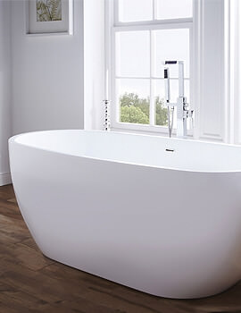 Aqua Summit Luxury Double Ended Freestanding Acrylic Bath - Image