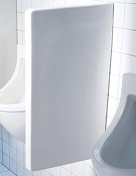 Duravit Starck 3 White Ceramic Urinal Partition 705 x 400mm - 8500000000 - Image