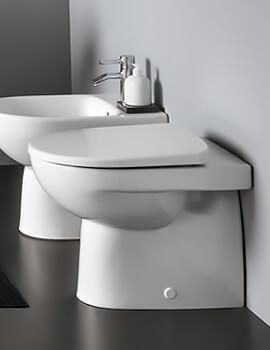 Geberit Selnova Back To Wall Floor-Standing Rimless WC Pan - Image