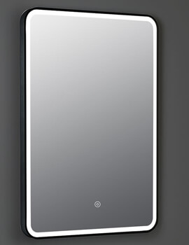 Hudson Reed 500 x 700mm Framed LED Illuminated Touch Sensor Mirror - Image
