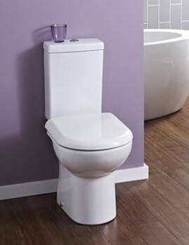 Nuie Pick And Mix 620mm White Compact Pan And Cistern With Fittings - Image