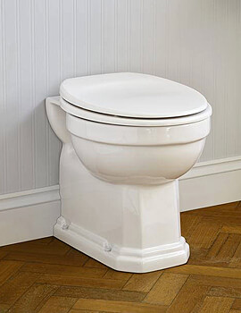Ideal Standard Waverly White Back-To-Wall WC Pan 500mm - Image