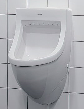 Duravit Starck 3 350 x 350mm Urinal Concealed Inlet - Image