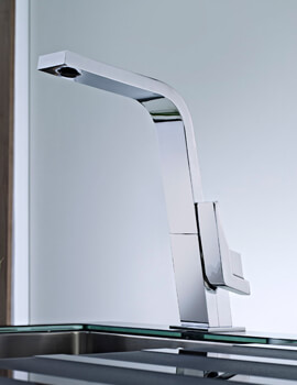 Teka IC 915 Single Lever Chrome Kitchen Sink Mixer Tap - Image
