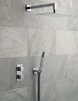 Tablet Notion Dual Outlet Thermostatic Shower Valve With Kit