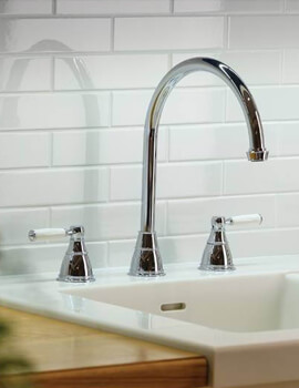 Abode Althia Single Lever Kitchen Mixer Tap - AT1258