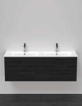 Duravit D-Neo 1280mm Wide Wall Mounted Vanity Unit For Me By Starck Basin - Image