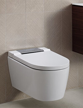 Geberit AquaClean Tuma Classic Floor-Standing Toilet White Alpine With ...