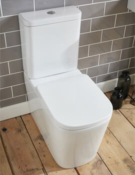 Modo Flush To Wall Toilet With Soft Close Seat