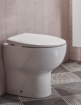 Tavistock Loft Back-To-Wall Rimless WC Pan - Image