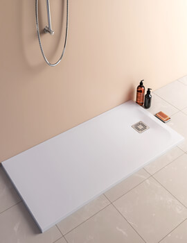 RAK Feeling Rectangular Shower Tray - Sizes Available - Image